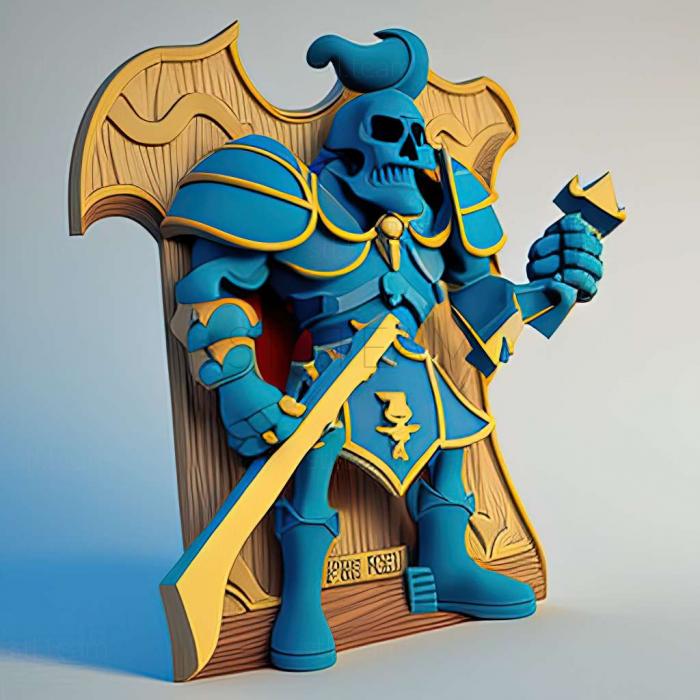 Shovel Knight King of Cards game